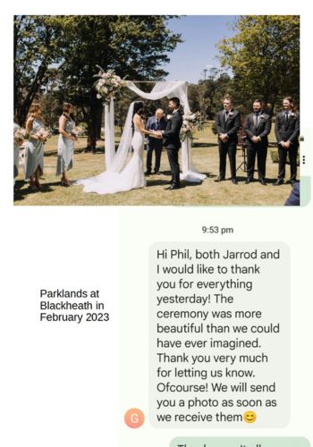 Parklands Wedding Review